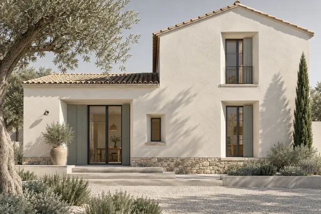 Illustration architecturale : façade