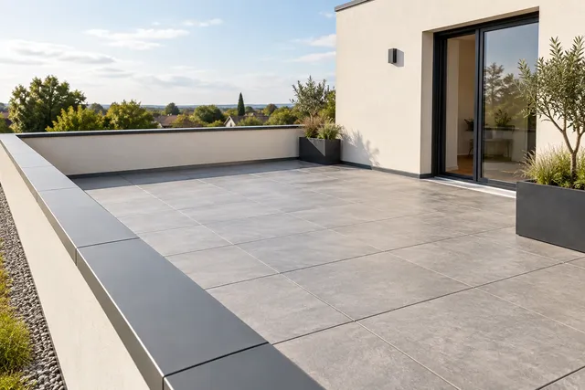 Illustration : Terrasses accessibles ou non accessibles